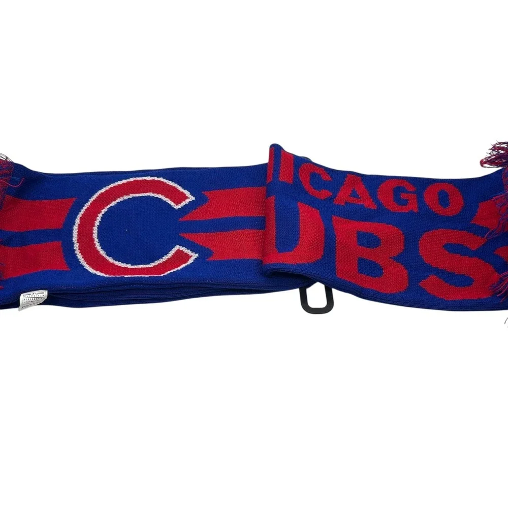NEW Chicago Cubs Scarf Forever Collectibles MLB Baseball Team‎ Knit Winter